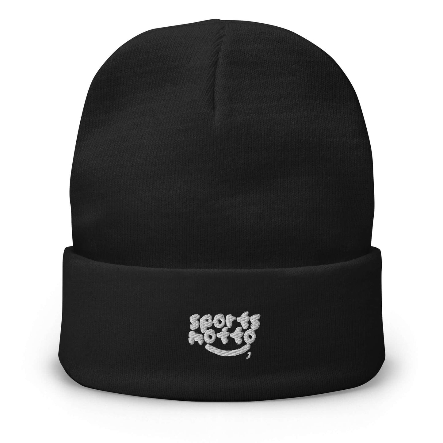 Bestickte Beanie