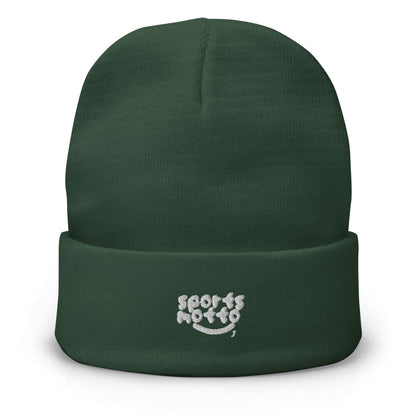 Bestickte Beanie