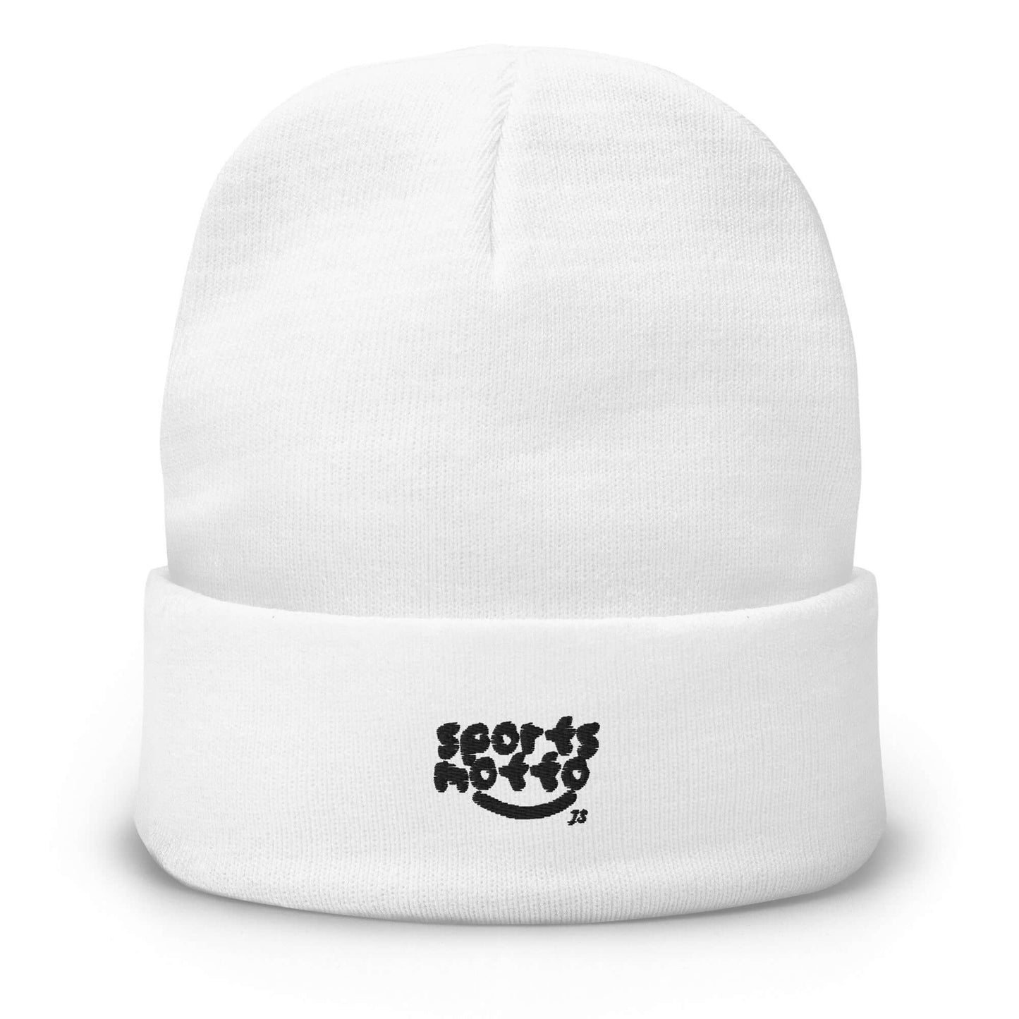 Bestickte Beanie