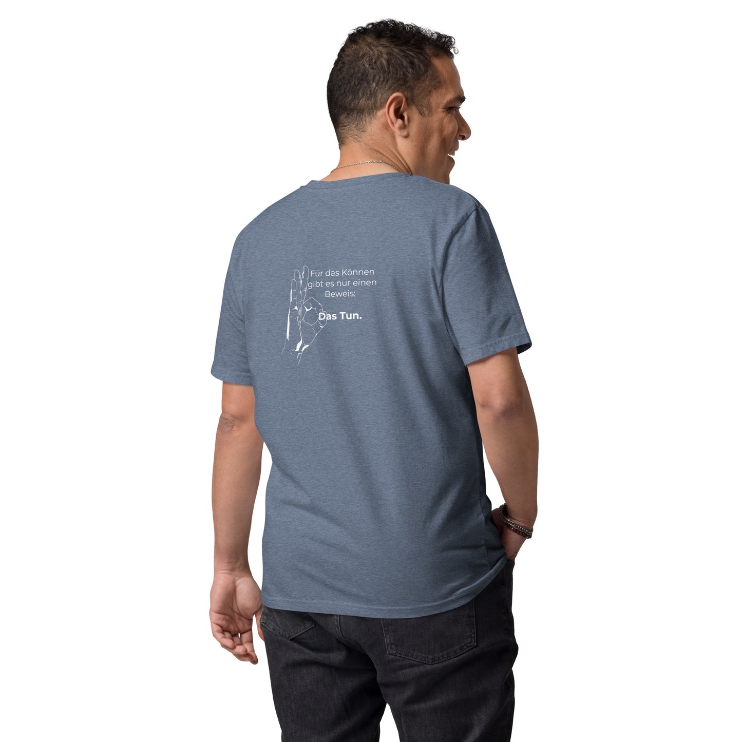 Unisex-Bio-Baumwoll-T-Shirt (Beweis)