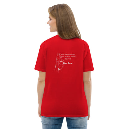 Unisex-Bio-Baumwoll-T-Shirt (Beweis)