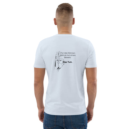 Unisex-Bio-Baumwoll-T-Shirt (Beweis)