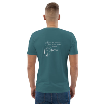 Unisex-Bio-Baumwoll-T-Shirt (Beweis)